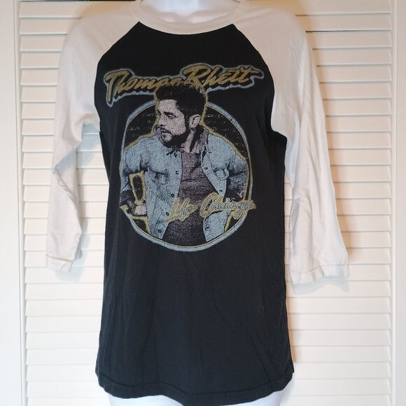 Thomas Rhett Life Changes 2018 Tour Shirt Womens cotton Small 3/4 Sleeve - Picture 1 of 8